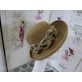 Tekla karmelowy kapelusz filcowy 54-57 cm