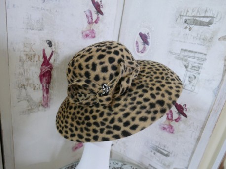 Amanda kapelusz z pilśni welurowej 54-57 cm