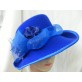 Diana szafirowy wytowy kapelusz filcowy 55-57 cm