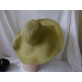 Giggy oliwkowy letni  kapelusz 55-57 cm